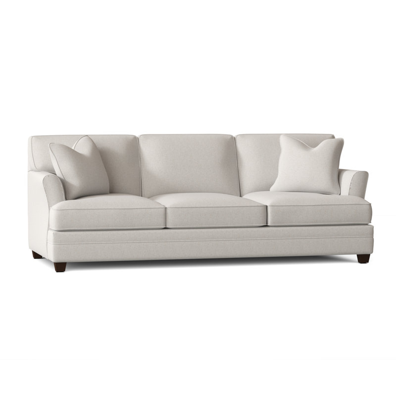 Harriss 91'' Upholstered Sofa, Indy Cream Performance