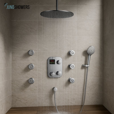 Robinet de douche à massage numérique Juno