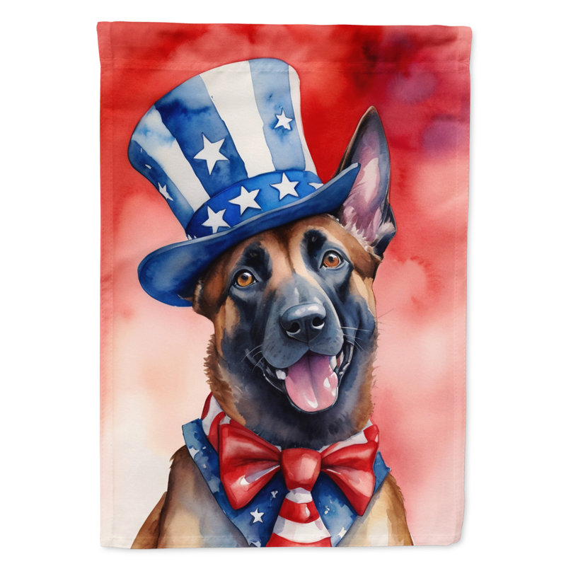 Drapeau patriotique du jardin américain, Malinois belge