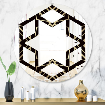 Miroir mural Hexagon Star