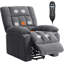 Recliner Chair With Vibrating Massage And Heating, Home Theater Seating With Lumbar Support, Adjustable Electric Power Lift Chairs With Remote Control For Living Room-451894047