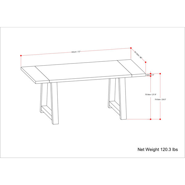 Dimensions du produit