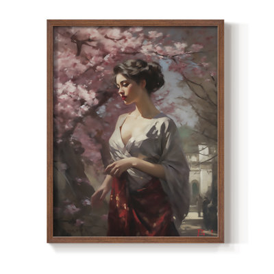 Reproduction encadrée WOMEN Series CDL XXVII - bois massif