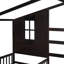Lit maison, structure en L à 2 lits avec clôture et sommier à lattes-1476722181