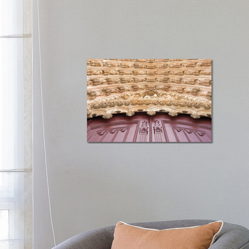 Main Portal for the Monastery of Batalha, Mosteiro De Santa Maria Da Vitoria, Portugal 1 Piece Wrapped Canvas Wall Art