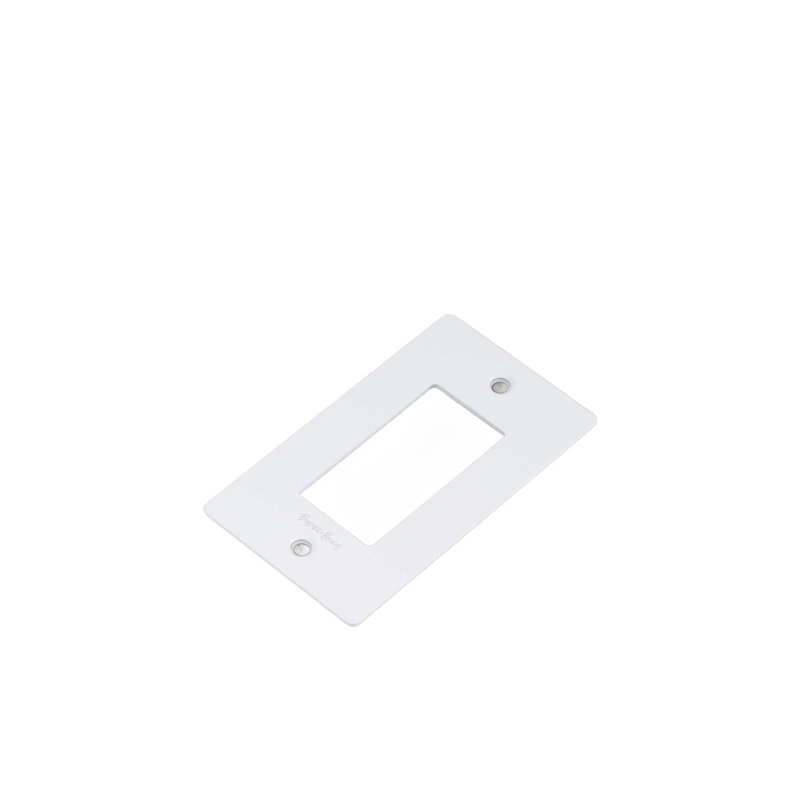 1G Plate / Logo , White