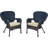 Batchelder Wicker Outdoor Lounge Chair-1137037219-1137037247
