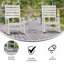 Chaise berçante en plastique Collis-88857865