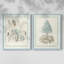 Reproduction encadrée Willow Blue Besler V-Premium - prête à être accrochée - aucun clou requis - aucun clou requis-1380438212-1380438218