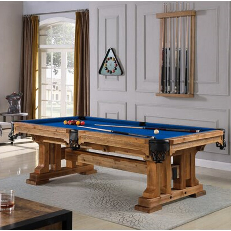 Colorado Slate Pool Table with Professional Installation Included, 7', Euro Blue, Yes
