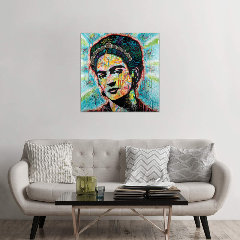 Frida by Dean Russo - Print, No Frame, 66.04 cm H x 66.04 cm W x 1.91 cm D
