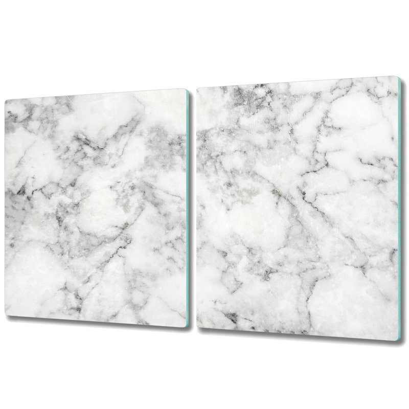 Reno Tempered Glass Chopping Board, 52cm x 30cm
