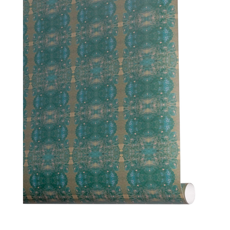 Centerpiece Luxury Wallpaper, Juniper, Matte Paper