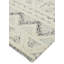 Tapis ivoire en laine / coton touffeté à la main à motif géométrique Jabree-875313037