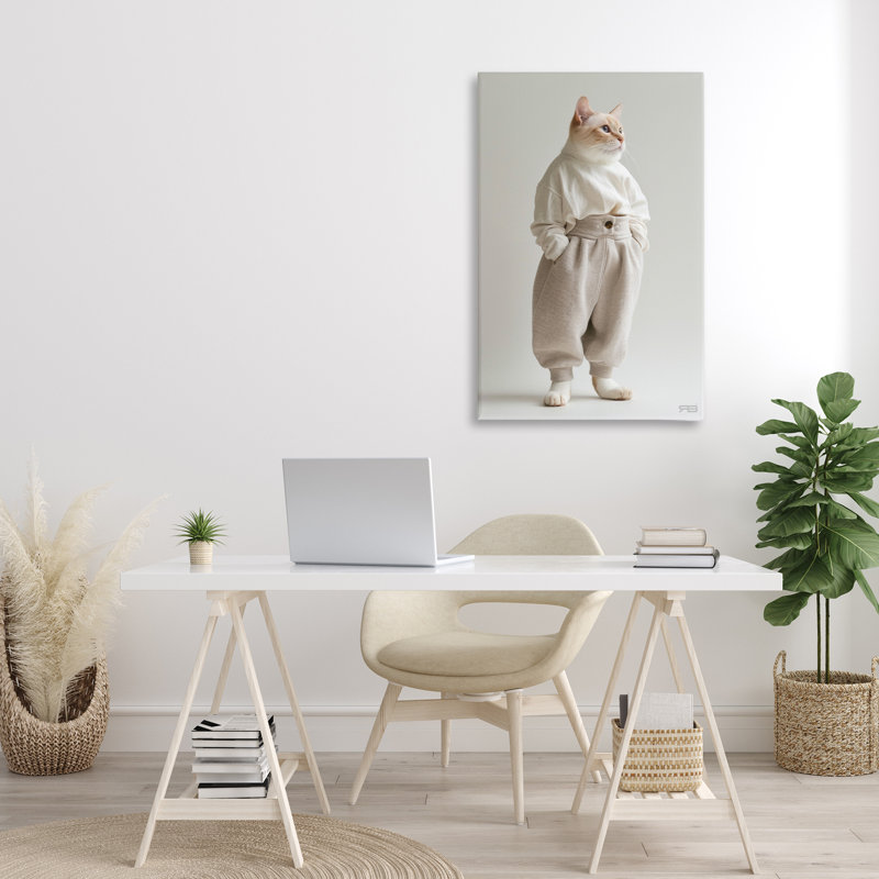 Art mural sur toile tendance par Roozbeh Bahramali, H 36 po x l 24 po