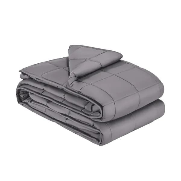 Couverture lourde lourde 100% coton 25 lb 80 x 87 po
