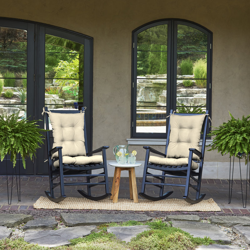 Ensemble de coussins de chaise berçante Arden, Tanné
