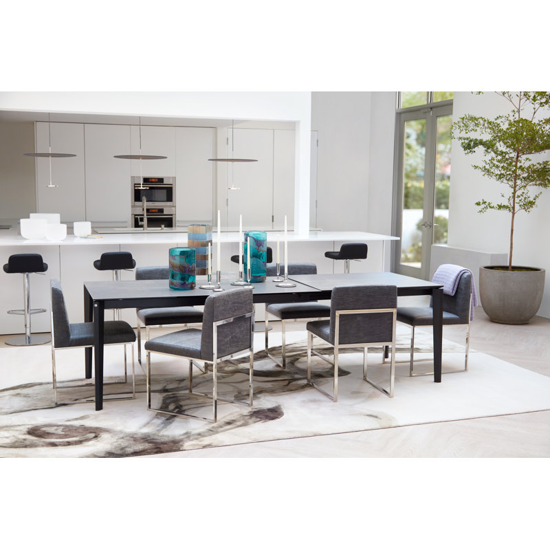 Adam Hunter Smoke Flint Area Rug, Rectangle 12' x 18'