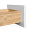 Armoire de base à porte simple en bois massif blanc Shaker pour rangement dans la salle de bain et la cuisine, l 15 po x H 34,5 po x P 24 po, tablettes réglables, construction robuste, assemblage simple, charnières étanches et à fermeture en douceur,