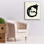 Art mural sur toile «More Hugs Less Fights» par Andy Westface, Hokku Designs