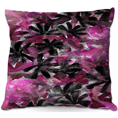 Couch Snowy Stars 3 Square Throw Pillow