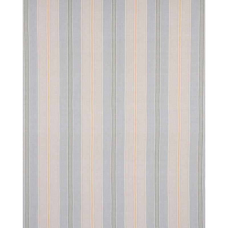 Schumacher x A Rum Fellow Scoop Hand Woven Stripe Fabric