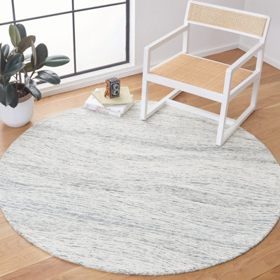 Alea Metro Hand Tufted Indian Wool And Cotton With Latex Abstract Rug