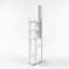 Lampe sur pied cascade blanche Cascade