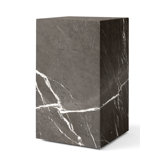 Plinth Marble End Table