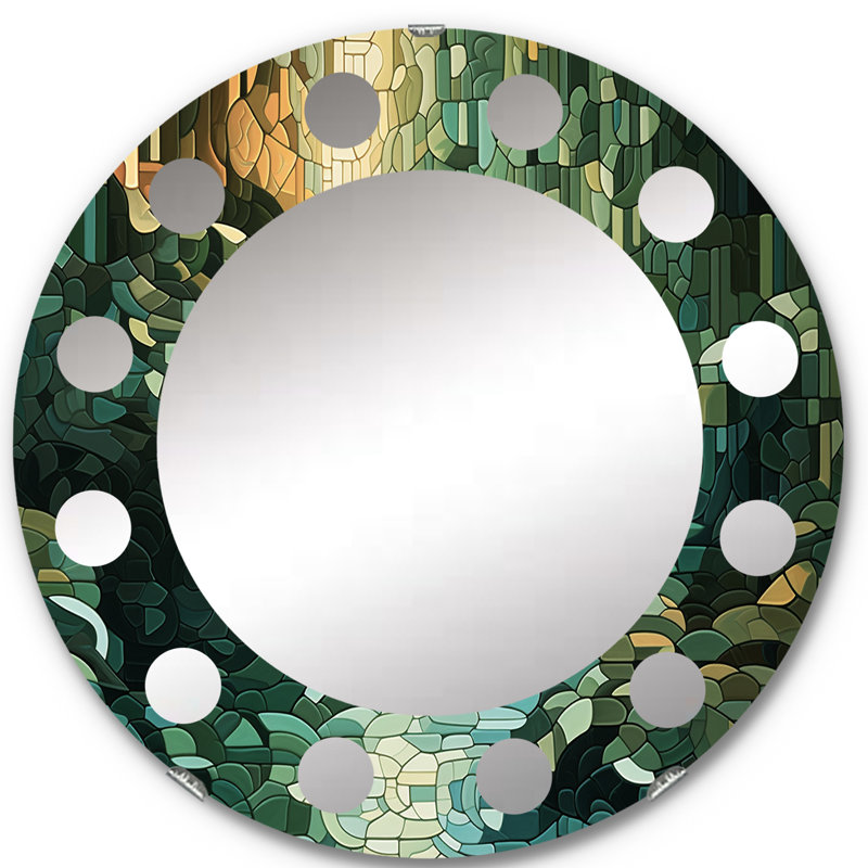 Miroir mural Zadiee, 24 po x 24 po