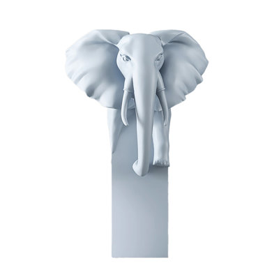 Modern Minimalist Resin Elephant Decoration Item