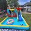 Château gonflable gonflable avec piscine gonflable 12 "x 11" Adam
