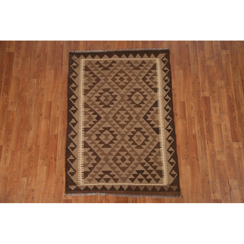 Tapis oriental géométrique Kilim 3 x 5