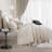Heavenly Faux Fur King Duvet Set Ivory-609963075