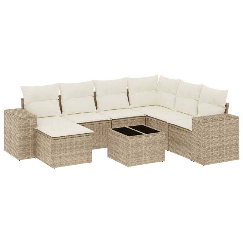 Ensemble de canapé de jardin Vidaxl