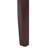 Bugbee Upholstered Linen Blend Counter Stool with Solid Wood Frame