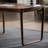Solid wood minimalist style desk and chair set