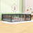 Elegant Metal Floor Bed With Door And Safety Fence Design-793140244-793140241