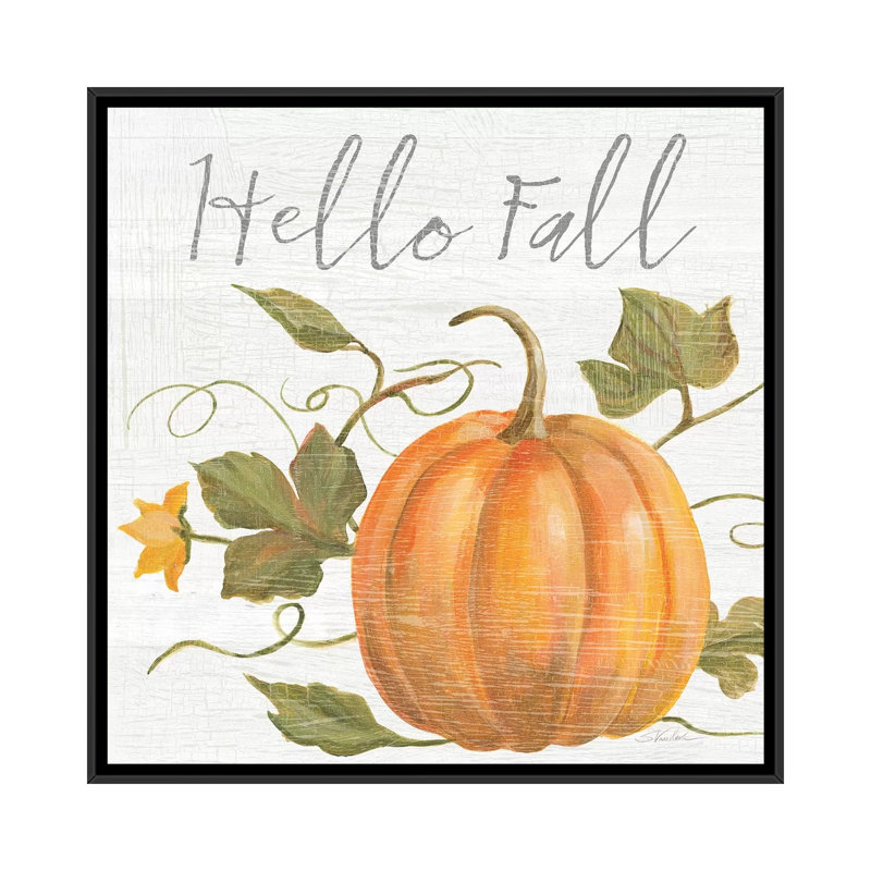 «Fall Splendor V» par Silvia Vassileva - impression d'art graphique, H 37 po x l 37 po x P 1,5 po, Black Framed, Pas de tapis
