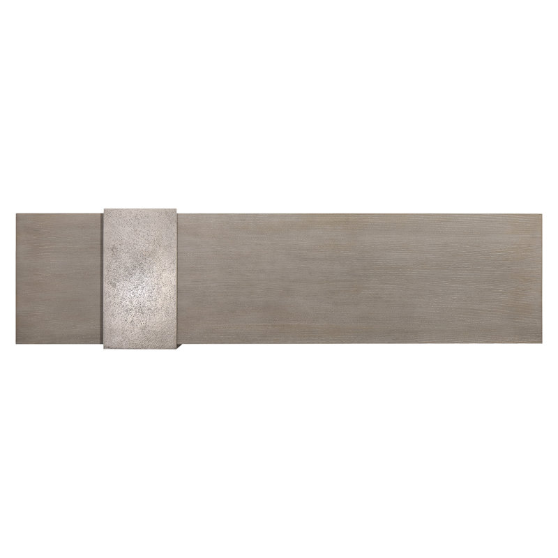 Linea 72'' W Console Table, Linea - Cerused Greige Finish