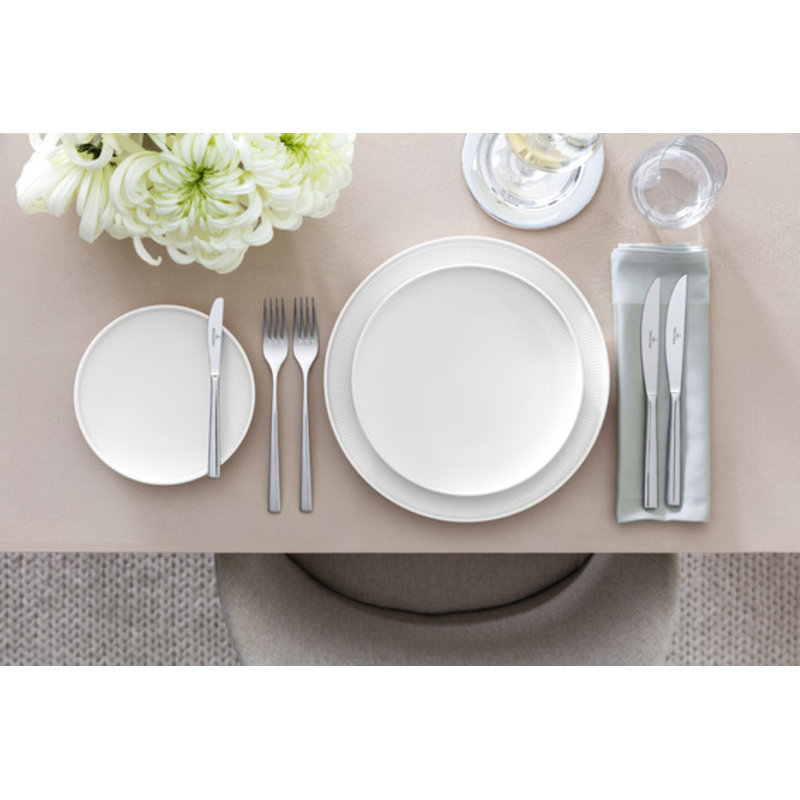 Villeroy & Boch - Afina Bread Plate Made of Premium Porcelain, Small Plate, Made in Germany, Dishwasher and Microwave Safe, 6.75 in, Stackable, White