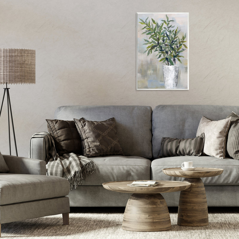 «Splayed Plant Leaves» par Cloverfield & Co., H 19 po x l 13 po