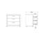 Commode 3 tiroirs R camion