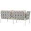 Causeuse d'extérieur en aluminium Harmony-107006730