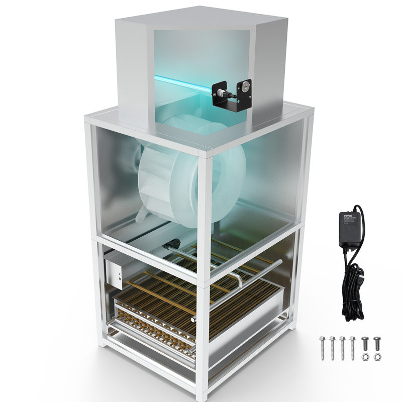 Purificateur d'air CVC 18W 14 pouces UV Light Coil Cleaner avec aimant dans le conduit