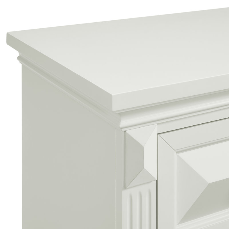 Dresser And Mirror Set, White