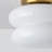 Layered Opal Glass Semi Flush Mount