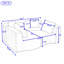 Canapé modulaire moderne avec emballage à compression complète, canapé rembourré à siège profond de conception libre-1546770571