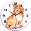Johniah Glass Wall Clock