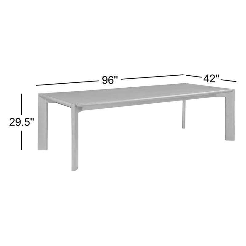 Leola Ash Solid Wood Dining Table